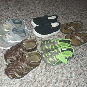 Bundle of Little Boys Shoes